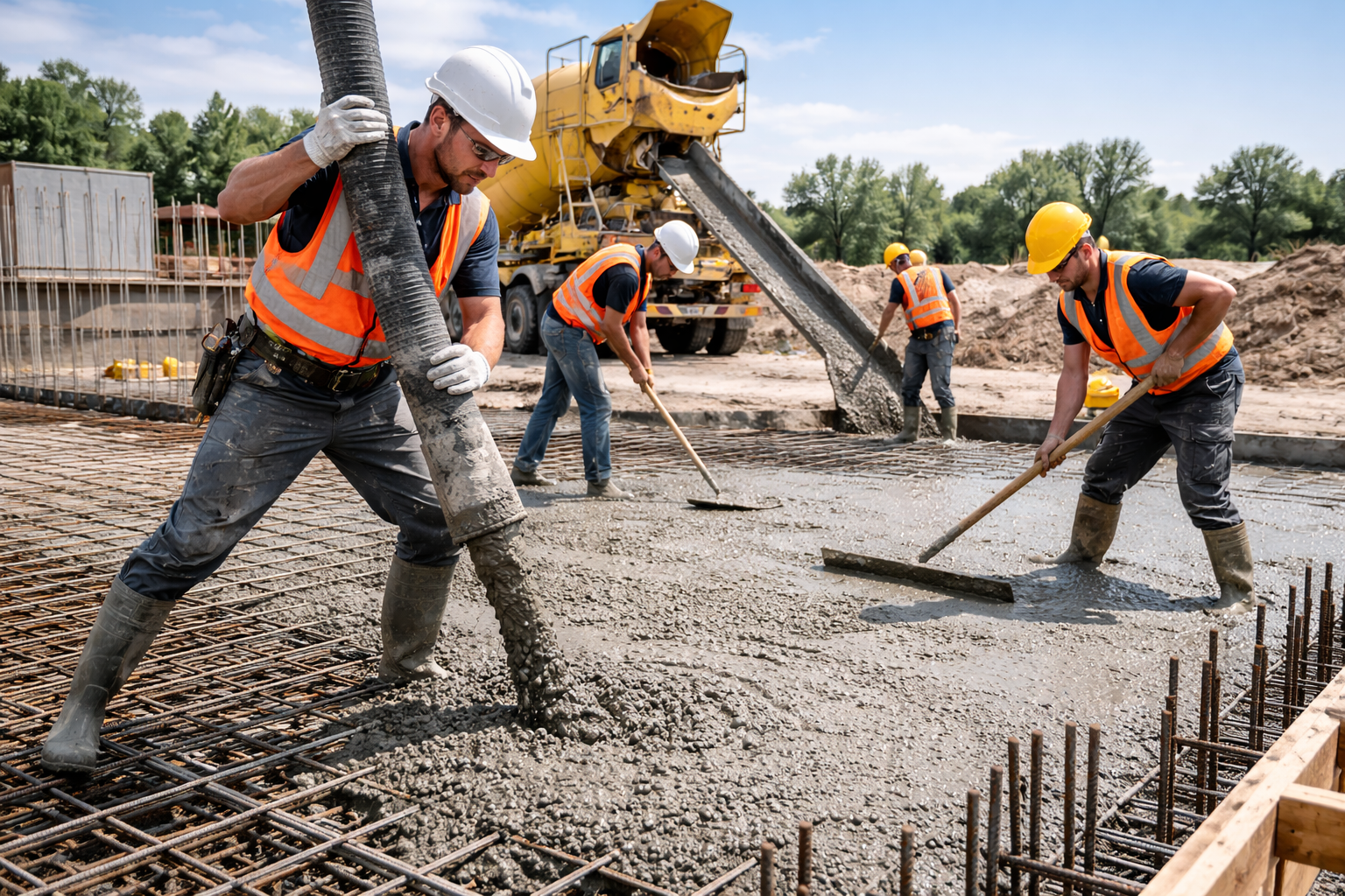 Přípravné, dokončovací a specializované stavební práce